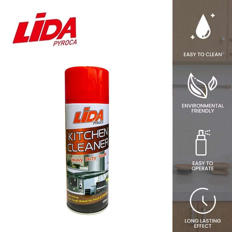 LiDA Kitchen/Oven Cleaner Foam 450ml