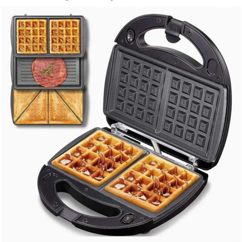 3 in 1  Non Sticky Sandwich Maker