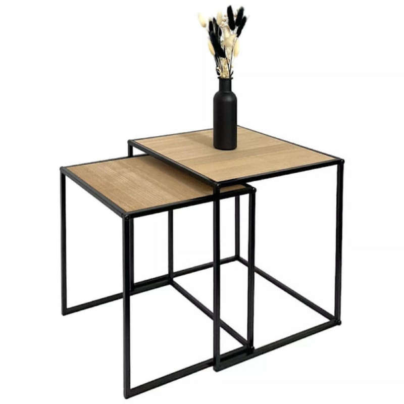 2 Piece Nesting Side Coffee Table