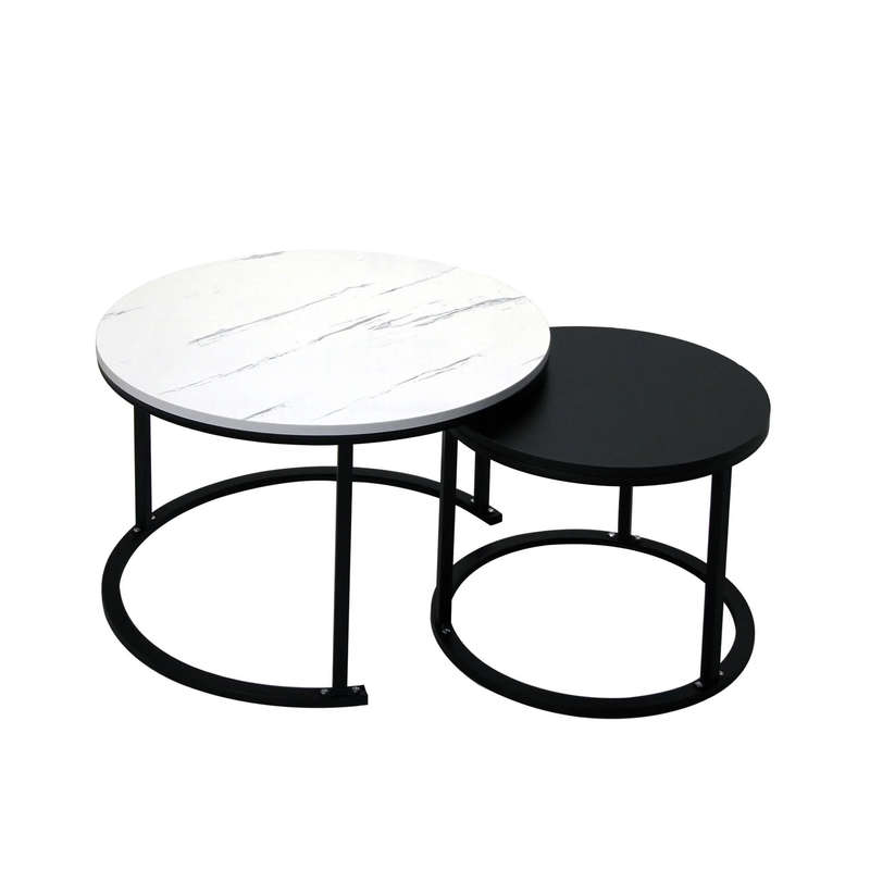 Nesting 2 piece coffee table