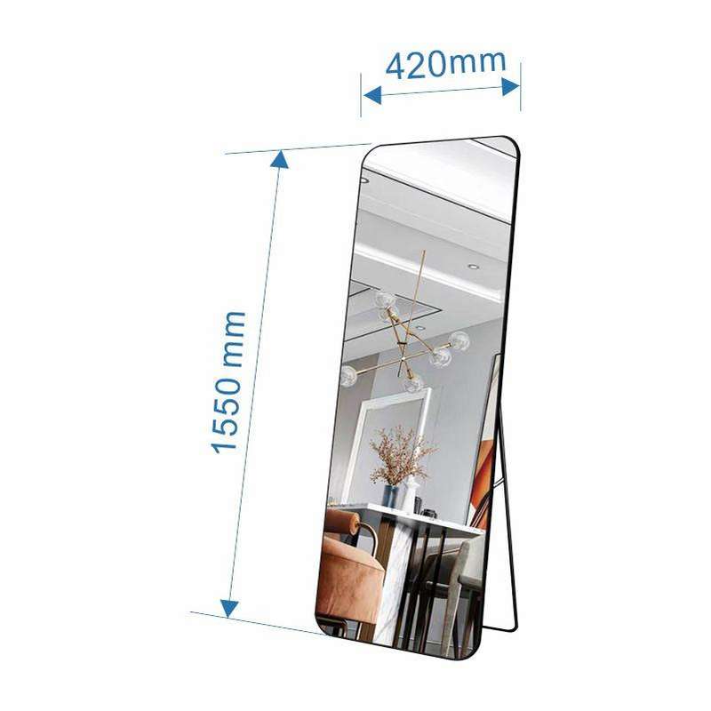 Unbreakable Free standing mirror