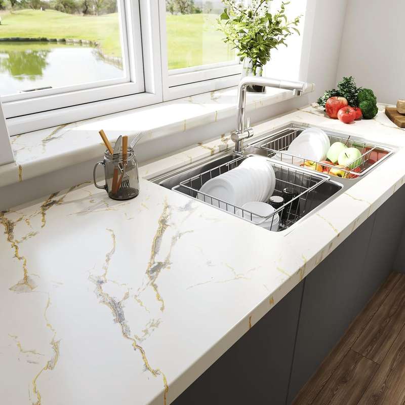 Marble Wallpaper roll (Waterproof) - 1.2m * 3m