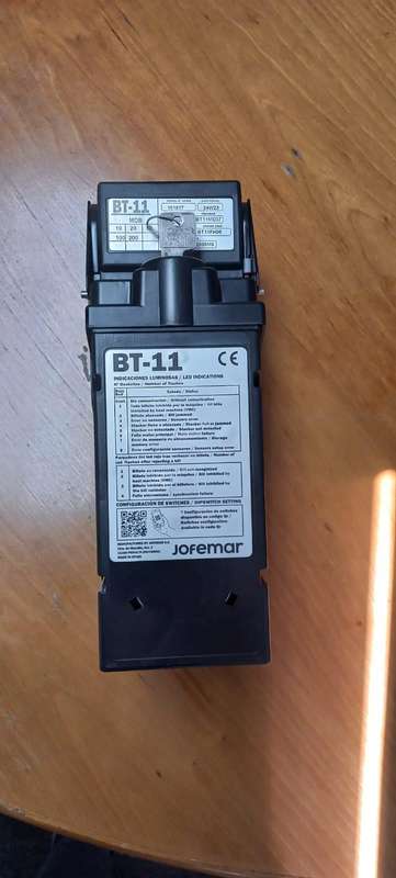 Jofemar BT- 11 Note Validator