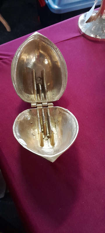 Brass nutcracker