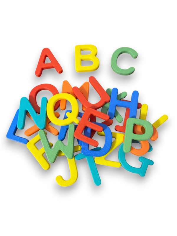 Educational Capital Alphabet Letters
