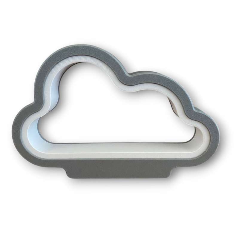 Kids Cloud Night Light / Desk Lamp with RF Remote - Grey