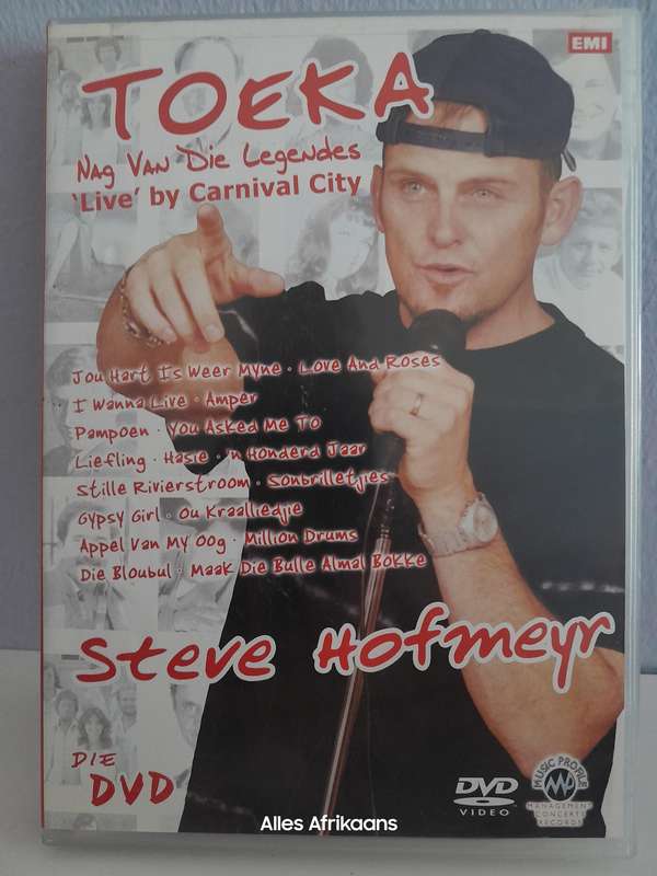 Steve Hofmeyr - Toeka, Nag van die Legendes (DVD)