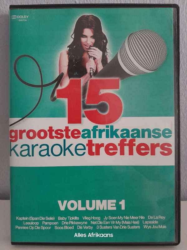 15 Grootste Afrikaanse Karaoke Treffers - Volume 1 (DVD)