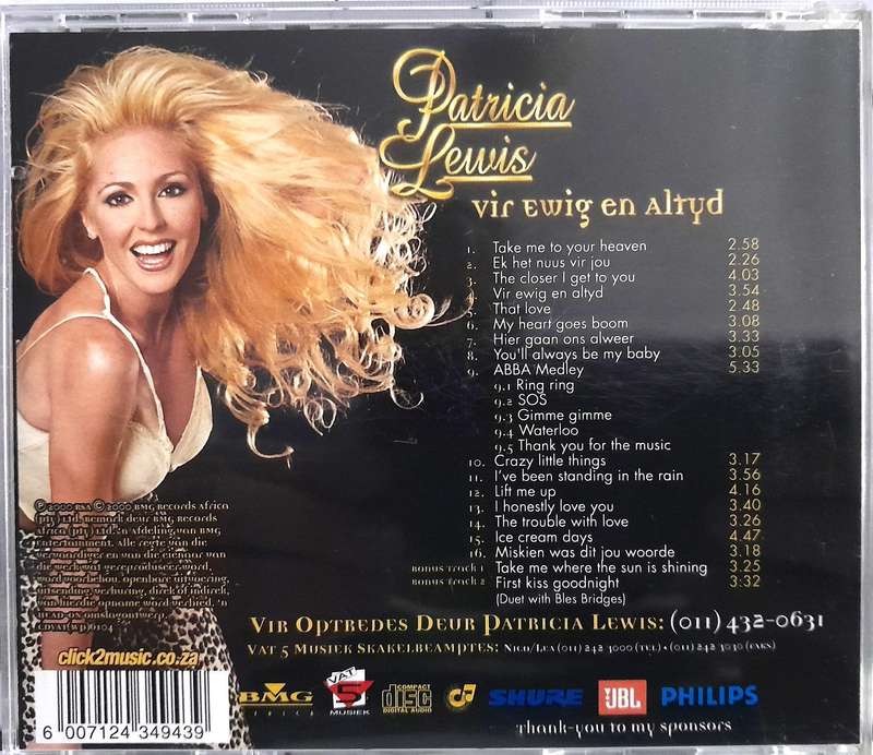 Patrecia Lewis - Vir ewig en Altyd (CD)