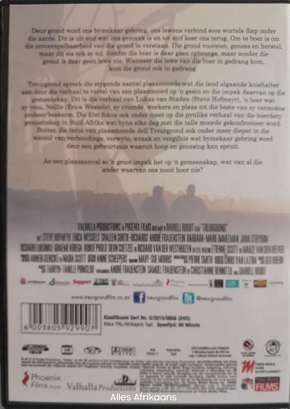 Treurgrond - Steve Hofmeyr (DVD)