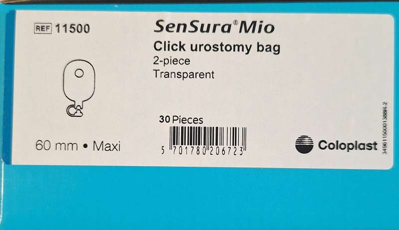 Urostomy Coloplast 2 piece stoma bundle