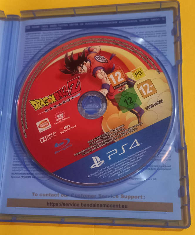PS4 DragonBall Z Kakarot.