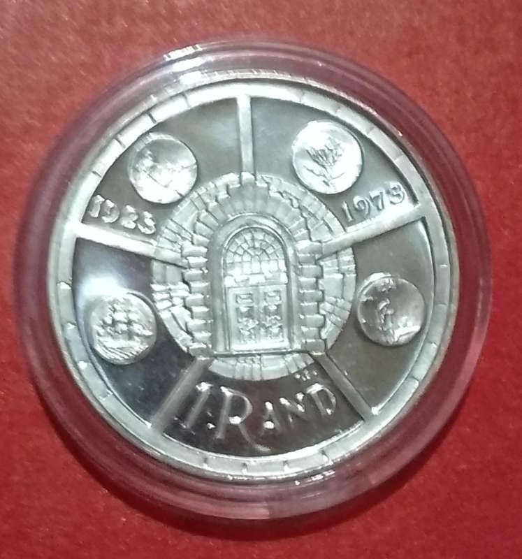 1974 Proof Silver South African R1