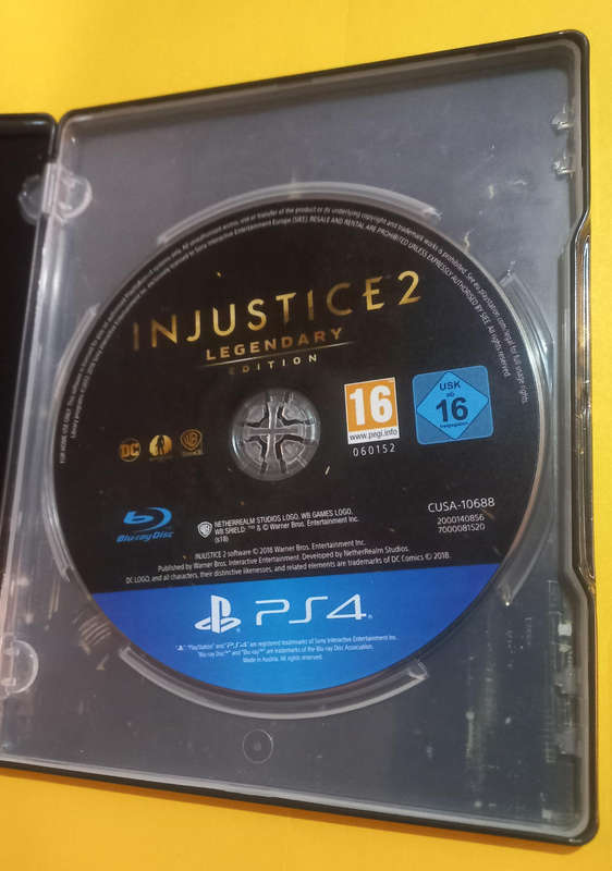 PS4 Injustice 2 Legendary Edition