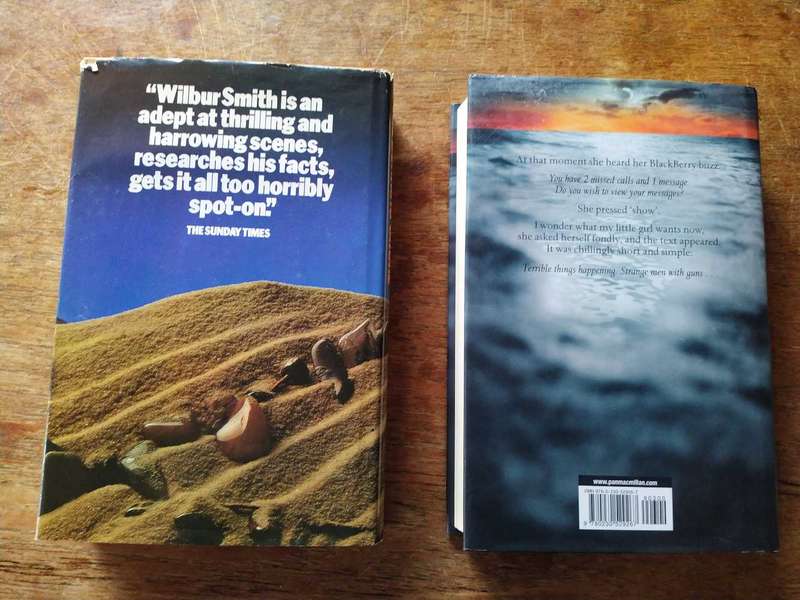 Wilbur Smith 2 book bundle no.2