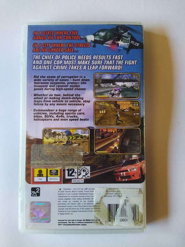Pursuit Force Psp