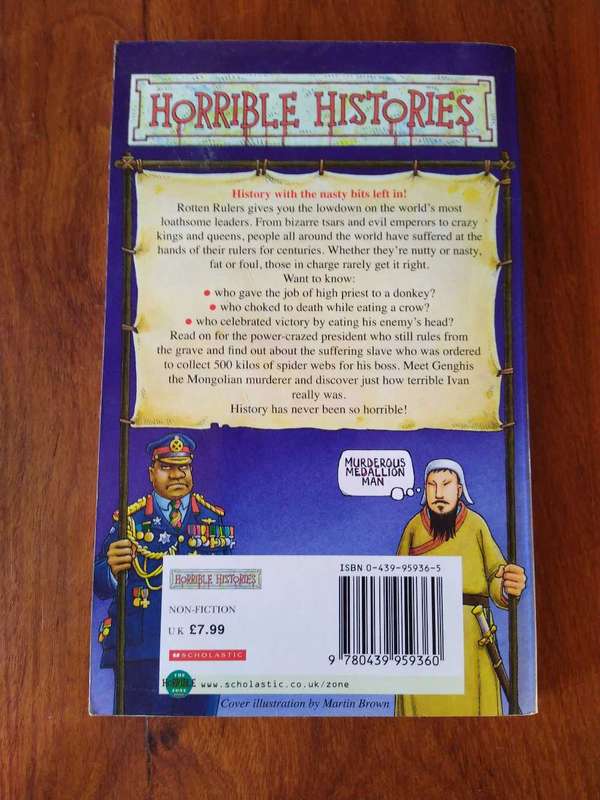 Horrible Histories Rotten Rulers