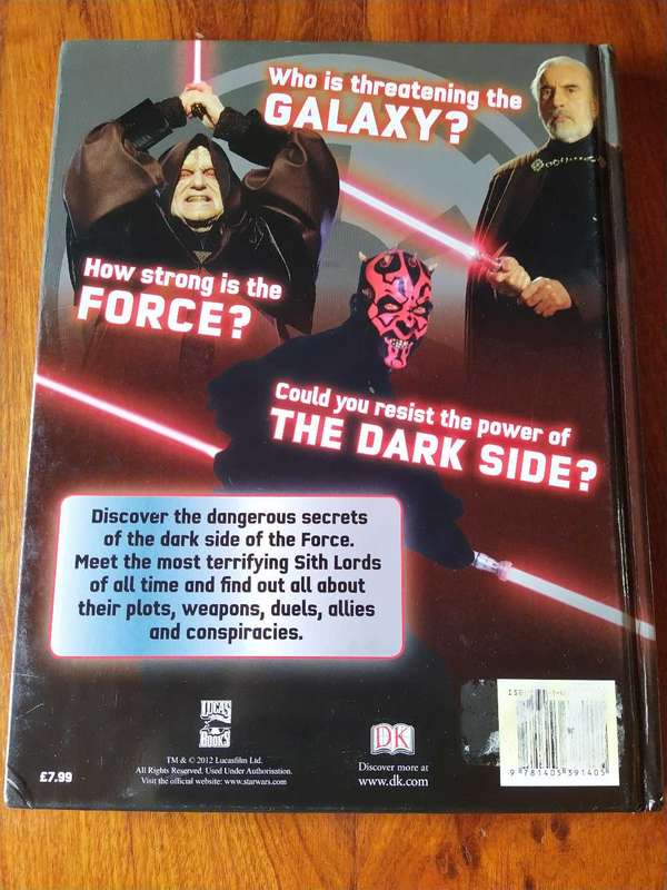 Star Wars Beware the Sith