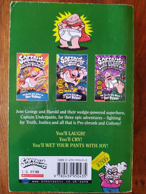 Captain Underpants: Three more wedgie-powered adventures in one