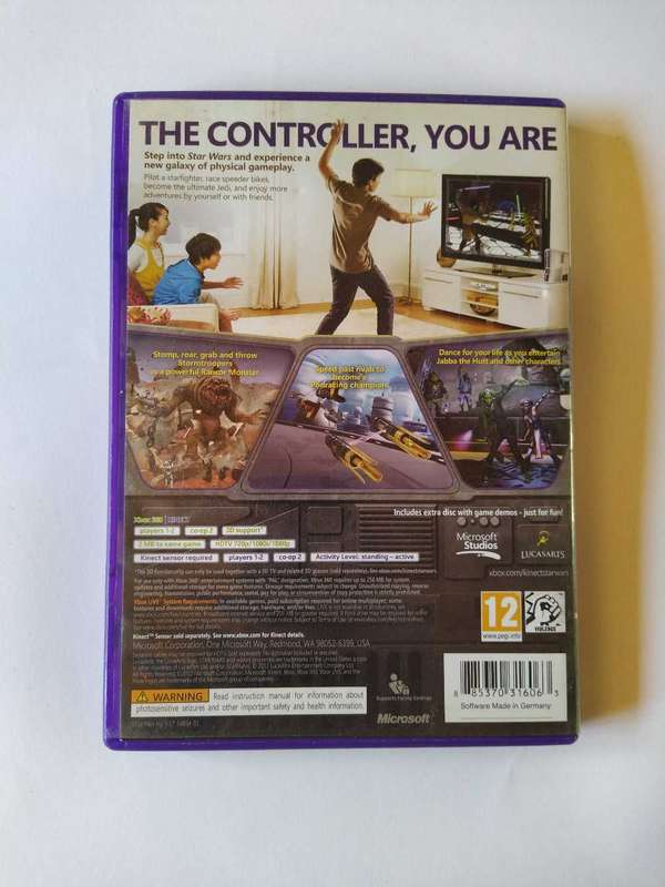 Kinect Star Wars Xbox 360