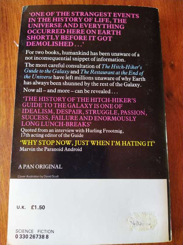 Life, the Universe and Everything by Douglas Adams