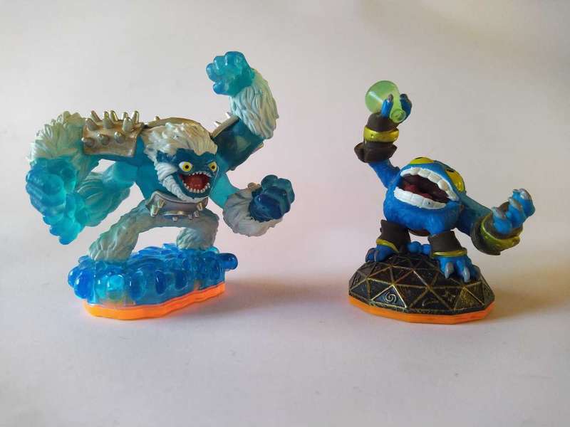 Skylanders Duo set - Slam bam & Pop Fizz