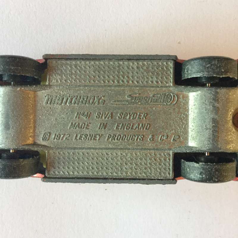 Siva Spyder - Matchbox No41