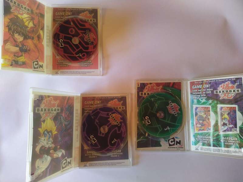 Bakugan Battle Brawlers Volume 1, 2 and 3 CDs