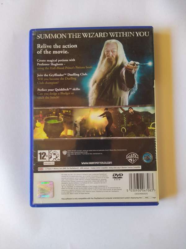 Harry Potter and the Half blood prince PS2