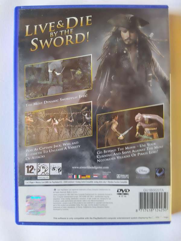 Pirates of the Caribbean At worlds End PS2