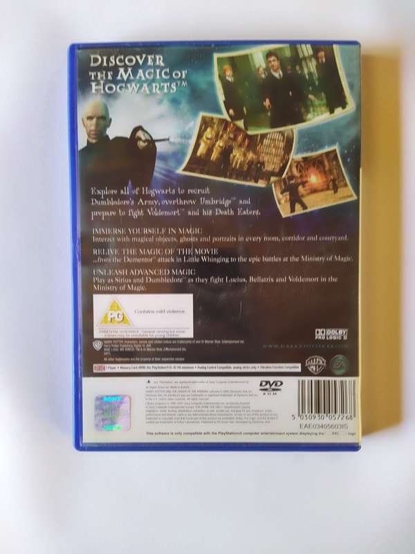 Harry Potter and the order of the Phoenix PS2
