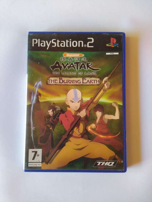 Avatar the last Airbender: The Burning Earth PS2