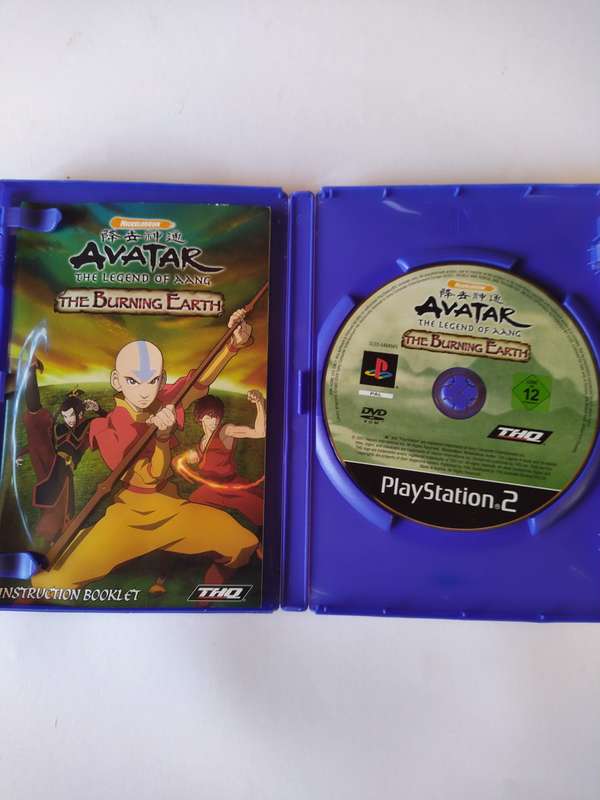 Avatar the last Airbender: The Burning Earth PS2