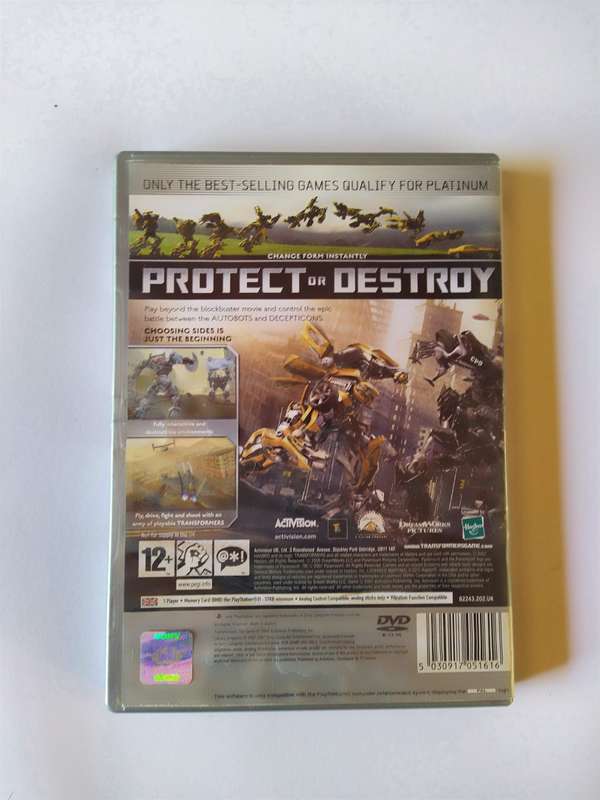 Transformers the Game PS2