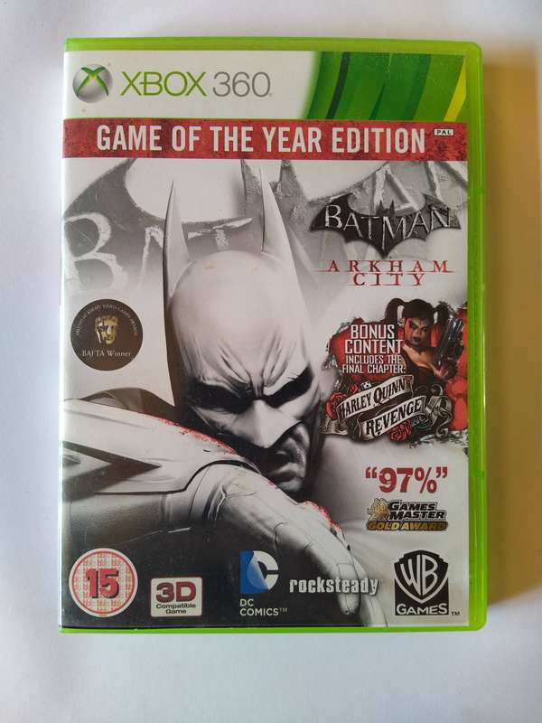 Batman Arkham City Game of the Year Edition Xbox 360