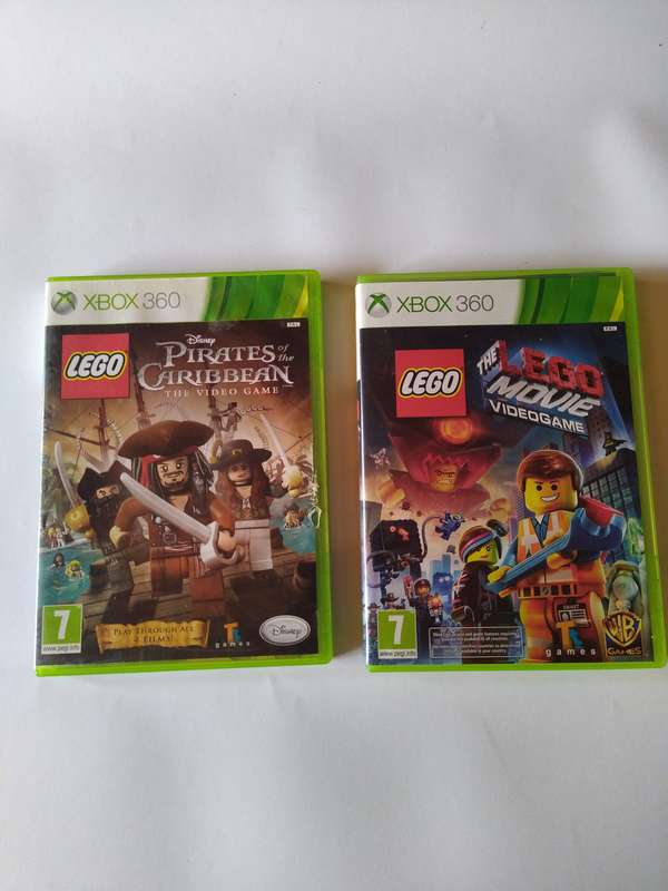 Lego Pirates of the Caribbean & The Lego Movie Videogame Xbox 360 2-in-1