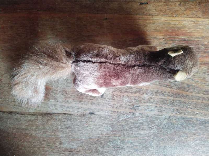 Brown Squirrel Wally plush