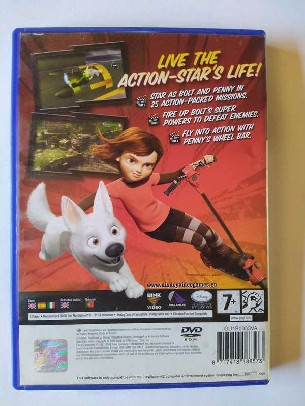 Disney Bolt Ps2