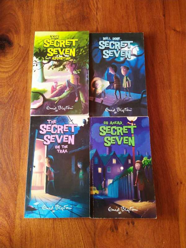 The secret seven books 2nd-5th