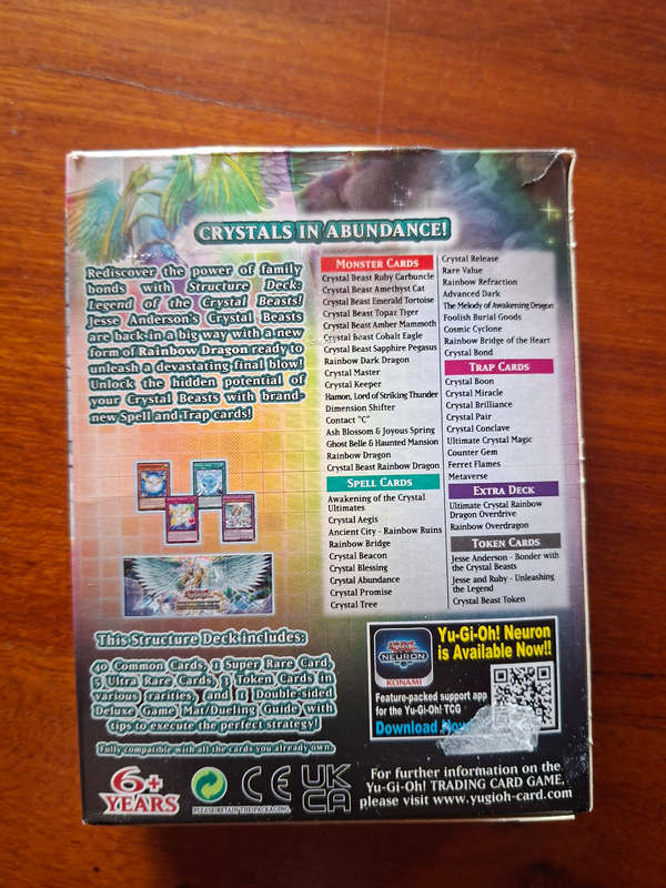 Legend of the crystal beasts- Structure deck Yugioh