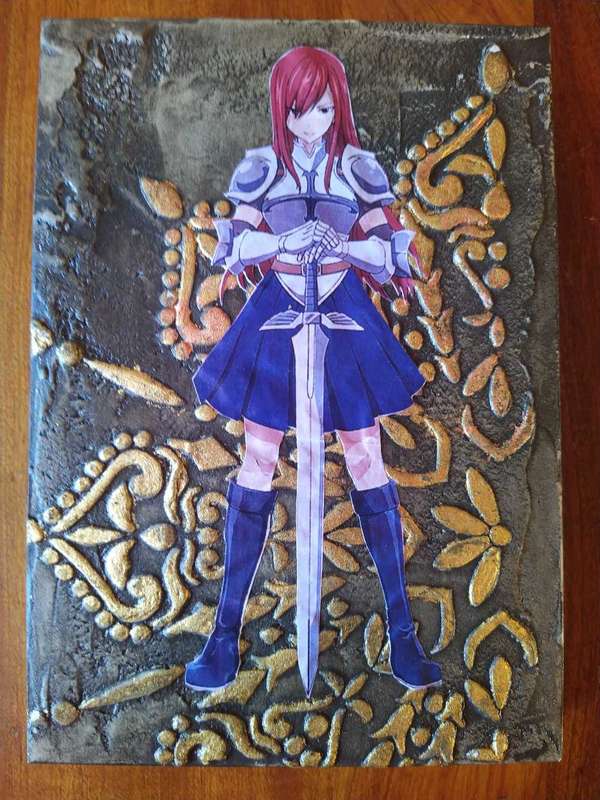 Fan art anime mix media