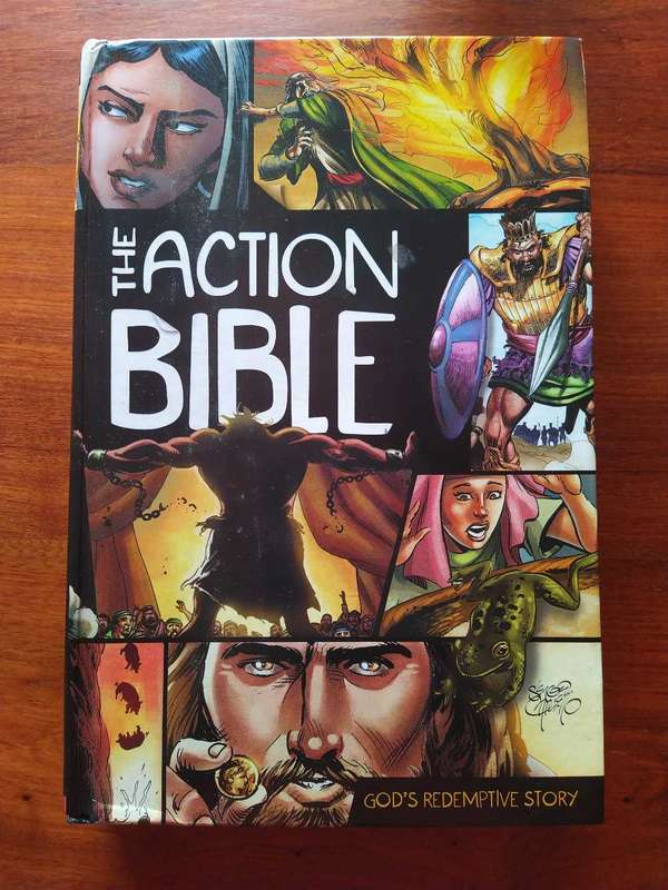 Tha Action Bible by David Cook