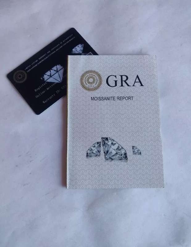 2ct D White Colour Forever Classic Loose Moissanite Oval Cut Real Gem Stone With Certificate VVS1