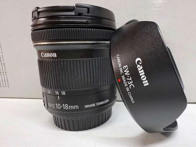 Canon EF-S 10-18mm 1:4.5-5.6 IS STM lens