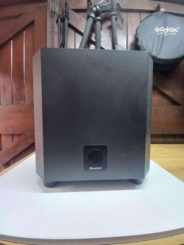 Boston Acoustics MCS130 Home Theater Speakers with Boston PV700 Subwoofer