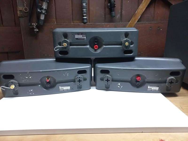 Boston Acoustics MCS130 Home Theater Speakers with Boston PV700 Subwoofer