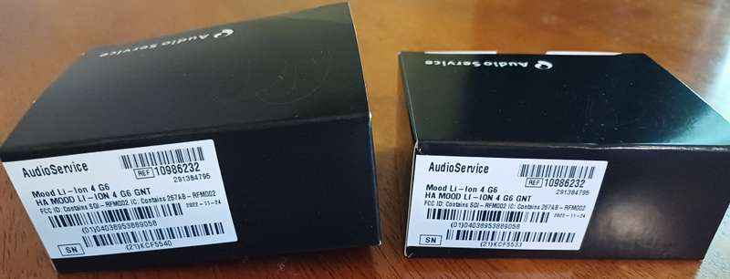 AudioService Hearing Aids - Mood Li-Ion 4 G6 including Connexx charging station