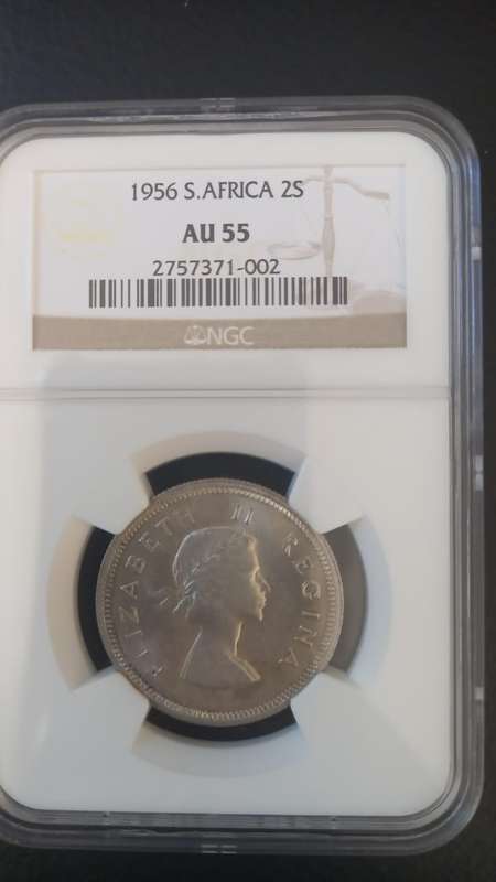 1956 South African 2 Shilling