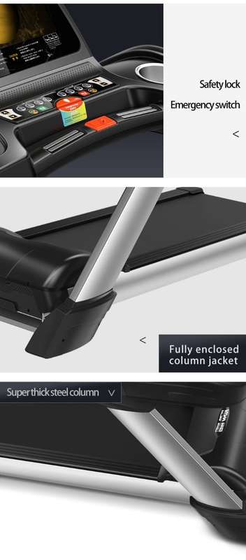 JDI Fitness M8 7HP AC full commercial grade treadmill with Bluetooth for Kinomap/Zwift