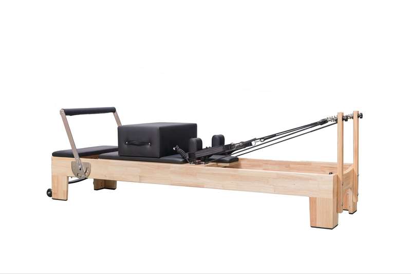 JDI Fitness 2025 Reformer Pilates Machine Solid Oak for Commercial or Home Use